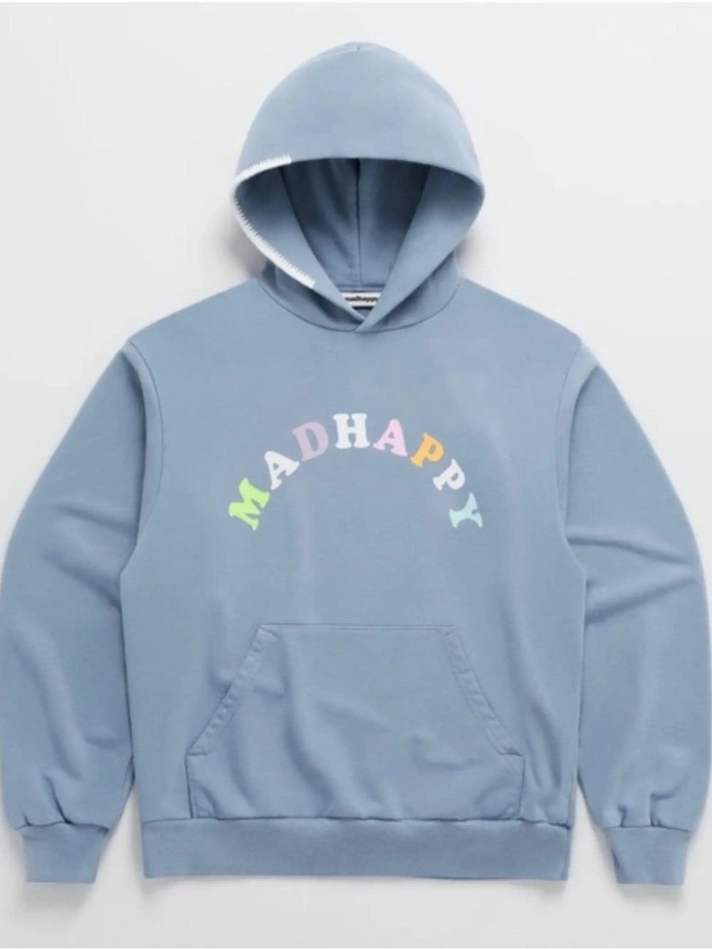 Madhappy Pastel Logo Blue Hoodie Size Medium - Picture 1 of 6